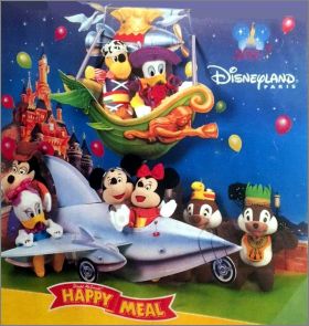 Disneyland Paris - 8 Peluches - Happy Meal McDonald's - 2000