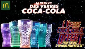 6 Verres Coca-Cola - Collection t 2018 - McDonald's