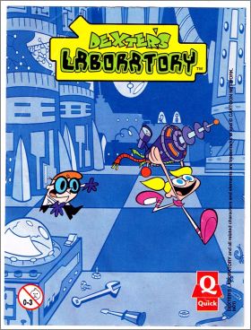Dexter's Laboratory - 2 jouets Magic Box - Quick - 2002