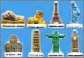 Monuments du monde - 8 Fves Brillantes - Arguydal  - 2017