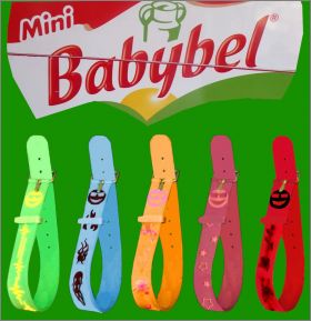 Bracelets avec smiley 5  collectionner - Mini Babybel  2018