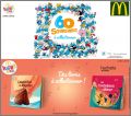 60 Schtroumpfs  collectionner - Happy Meal Mc Donald - 2018