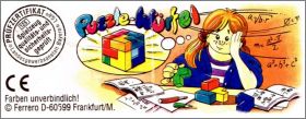 Puzzle Wurfel -  Kinder  surprise 613 215 - Allemagne - 1998