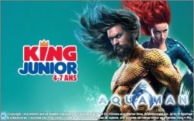 Aquaman - 6 Figurines - Burger King - 2018