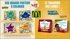 Grands posters  colorier OMY - Happy Meal Mc Donald - 2019