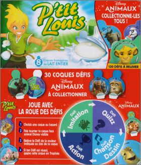 Animaux Disney - 30 Coques Dfis - P'tit Louis - 2019
