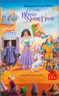 Le Bossu de Notre-Dame - Happy Meal - Mc Donald - 1996
