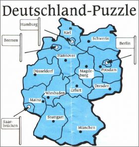 Deutschland-Puzzle - Kinder 612 324 - Allemagne 1995