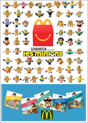 Les Minions - 100 figurines - Happy Meal Mc Donald -  2020