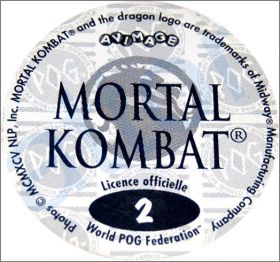 Mortal Kombat - Pogs  - Avimage - 1995