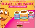 Livres recettes - 3 Magnets  collectionner - Vahin - 2015