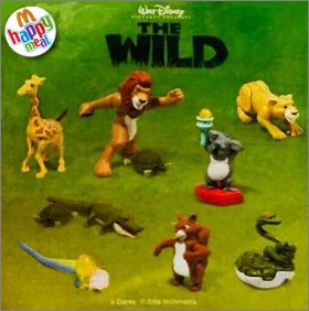 The Wild - 8 figurines Happy Meal - Mc Donald - 2006