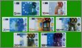 Mauduit Les Billets (Euros) 7 Fves Brillantes - Prime 2002