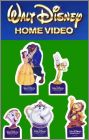 La Belle et la Bte - 5 magnets Walt Disney Home Video 1995