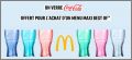 6 Verres Coca-Cola -  dition 2020 - McDonald's