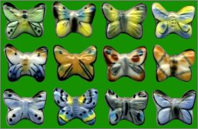 Papillons - 12 Fves Brillantes - Maifruico - 1997