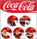 5 magnets - Coca-Cola en hiver - 2011 - Allemagne