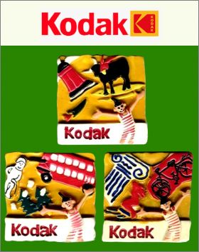 Les voleurs de couleurs - 3 magnets - Kodak - 1996