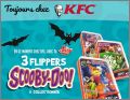 Scooby-Doo - 3 flippers -  KFC Tasty Box - 2018