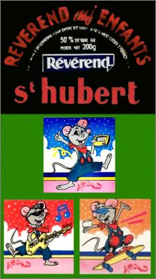 Arold la souris - 3 Magnets - Le Rvrend - St Hubert - 1993