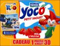 Rio - 5 Magnets (puzzle aimant 3D) Yoco - Nestl - 2011