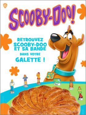 Scooby-Doo - 6 Fves Brillantes - Auchan - 2022