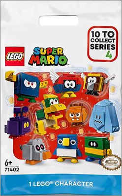 Super Mario - 10 Minifigures Series 4 - LEGO - 71402 - 2022