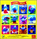 Schtroumpfs - 12 Peluches - Happy Meal - McDonald's - 2000