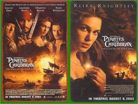 Pirates des Carabes 1 (Pirates of the Caribbean 1) Magnets