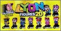 Lyon - 9 Figures 2D - Pi Buono Dolce & Toys - 2021 Italie