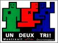 Un Deux Tri ! 3 Magnets Puzzle Montreuil Environnement 2003