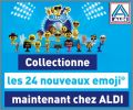 Emoji - 24 figurines  ventouse - Aldi - 2022 - Belgique