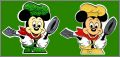 Mickey cuisinier - Disney  - 2 magnets - 2001
