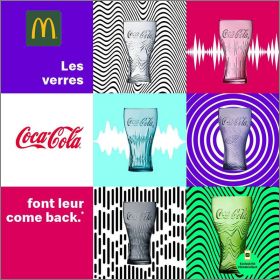 5 Verres Coca-Cola + 1 hors-srie - McDonald's Juillet 2022