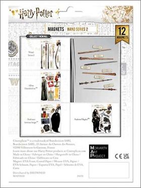 Harry Potter Baguettes Magiques - Srie 2 -  12 magnets 2022