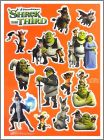 Shrek the Third DreamWorks - 1 planche de 14 Magnets 2007