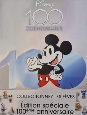 Disney 100 ans d'merveillement - 10 Fves Brillantes - 2024