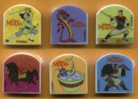 Mulan - Fves plates Disney - Brillante - Arguydal