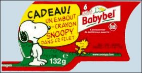 Snoopy - Embouts-crayon - Babybel - 2000
