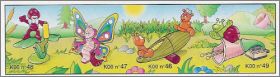 Insectes et escargot - Kinder K00-46  K00-49