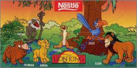Le Roi Lion - Figurines Tampon - Disney - Nestl
