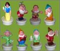 Toppers Blanche Neige et les 7 nains Disney - Smarties 1996