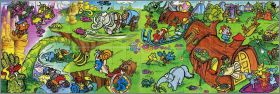 Puzzles - Kinder surprise - K00-108  k00-115