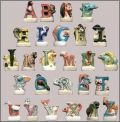 L'Alphabet des Animaux - 26 Fves brillantes Arguydal 1998