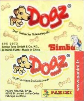 Dogz - du jeux DS - Simba ou Panini
