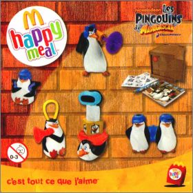 Les Pingouins de Madagascar - Happy Meal - Mc Donald - 2010