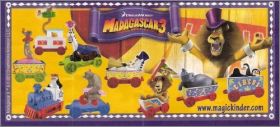 Madagascar 3 - Kinder Joy - Les Personnages - DC210  DC218