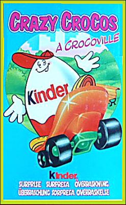 Les Crazy Crocos  Crocoville (figurines Kinder Surprise)
