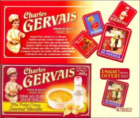 Hritage Charles Gervais - 4 Magnets Danone - 2005
