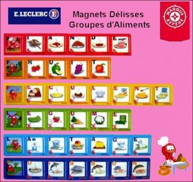 Magnets Dlisses - Groupes d'Aliments